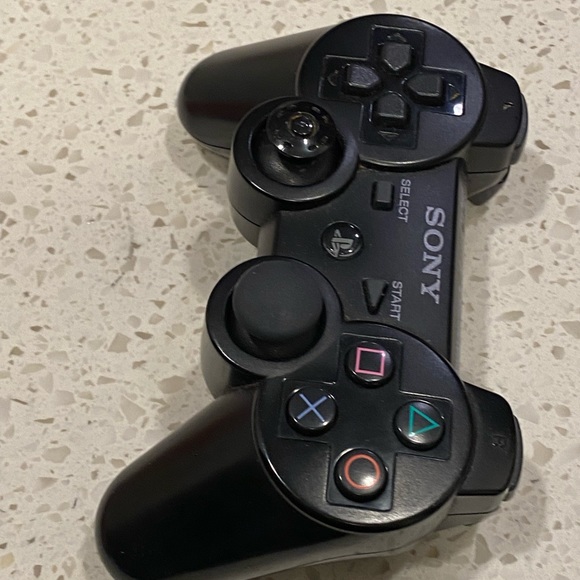 OEM Sony PlayStation 3 PS3 Dualshock Sixaxis Wireless Controller CECHZC2U Black - Picture 6 of 8